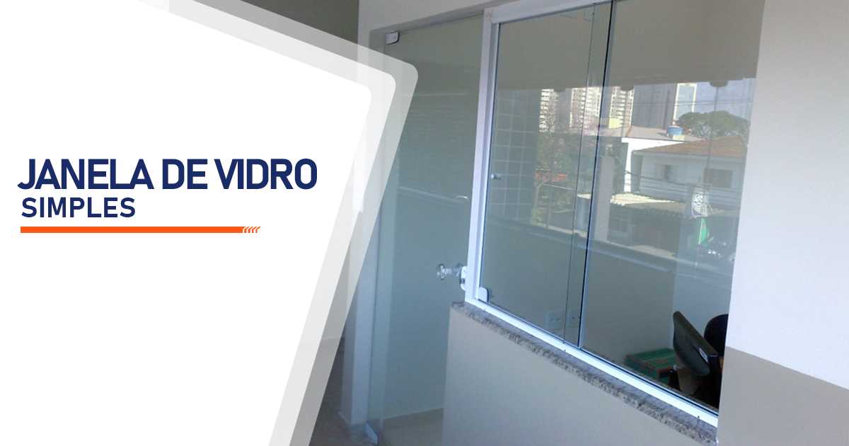 Janela De Vidro Simples Campinas Jardim Santos Dumont 2 SP