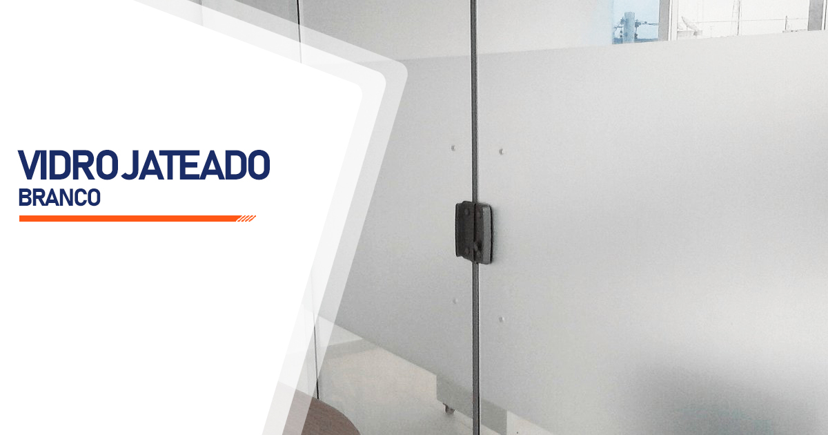 Vidro Jateado Branco Campinas Condomínio Residencial Espaço Verde 2 SP